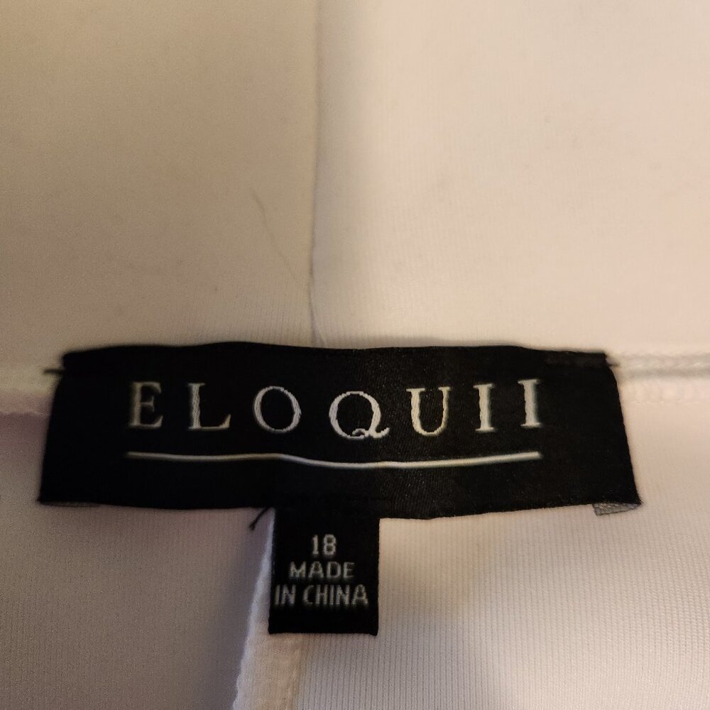 White Eloquii pencil skirt size 18 in like-new condition - Picture 3 of 3